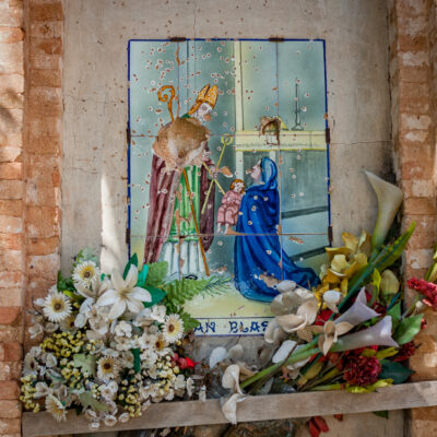 Fornícula dedicada a Sant Blai